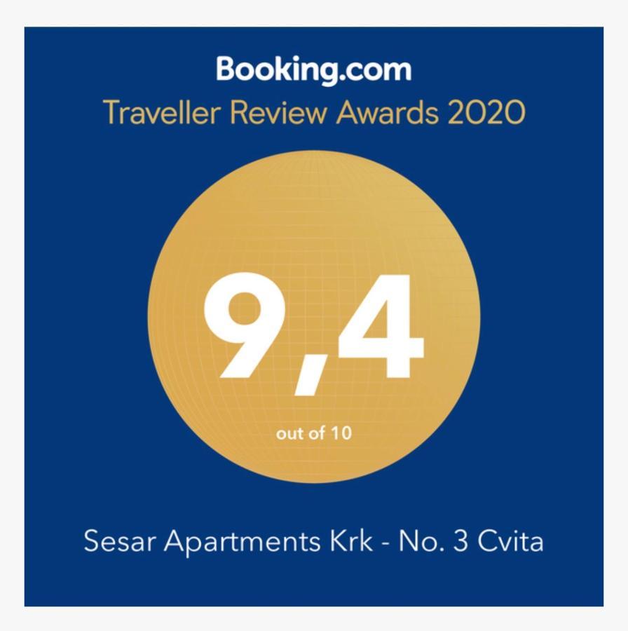 Sesar Apartments Krk - No. 3 Cvita 크르크 외부 사진